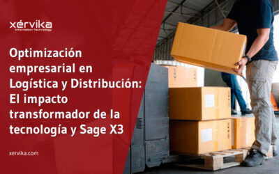 Optimización empresarial en Logística y Distribución: El impacto transformador de la tecnología y Sage X3